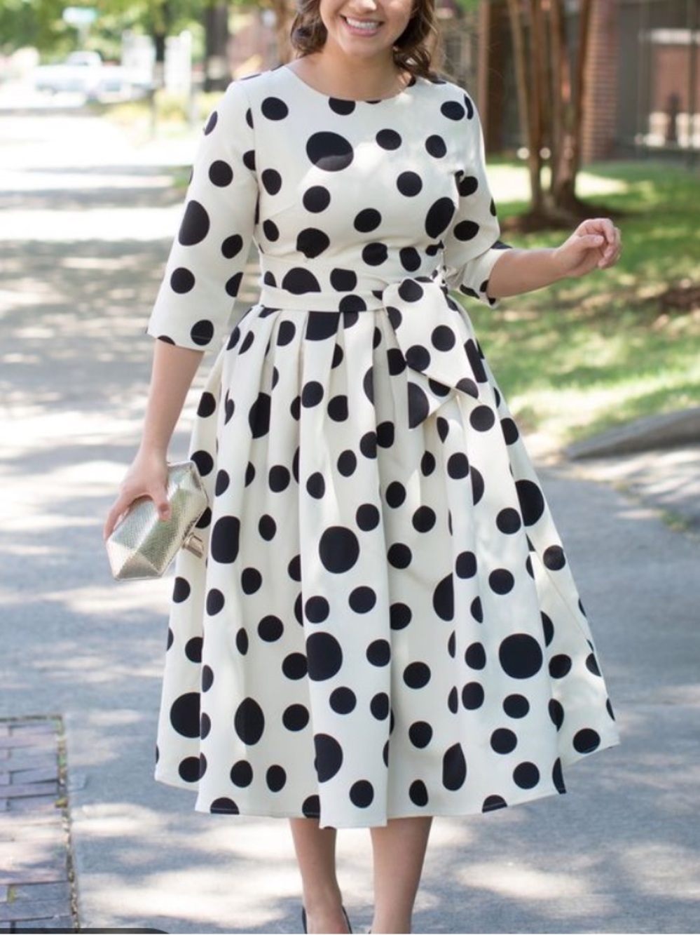 DAINTY JEWELLS CENTRAL PARK POLKA DOT DRESS